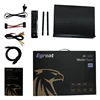 Egreat A10Pro 3.5 inch HDD rack external SATA android tv box /media player ,play 3d 4k Extreme Graphic Movie RS-232 interface