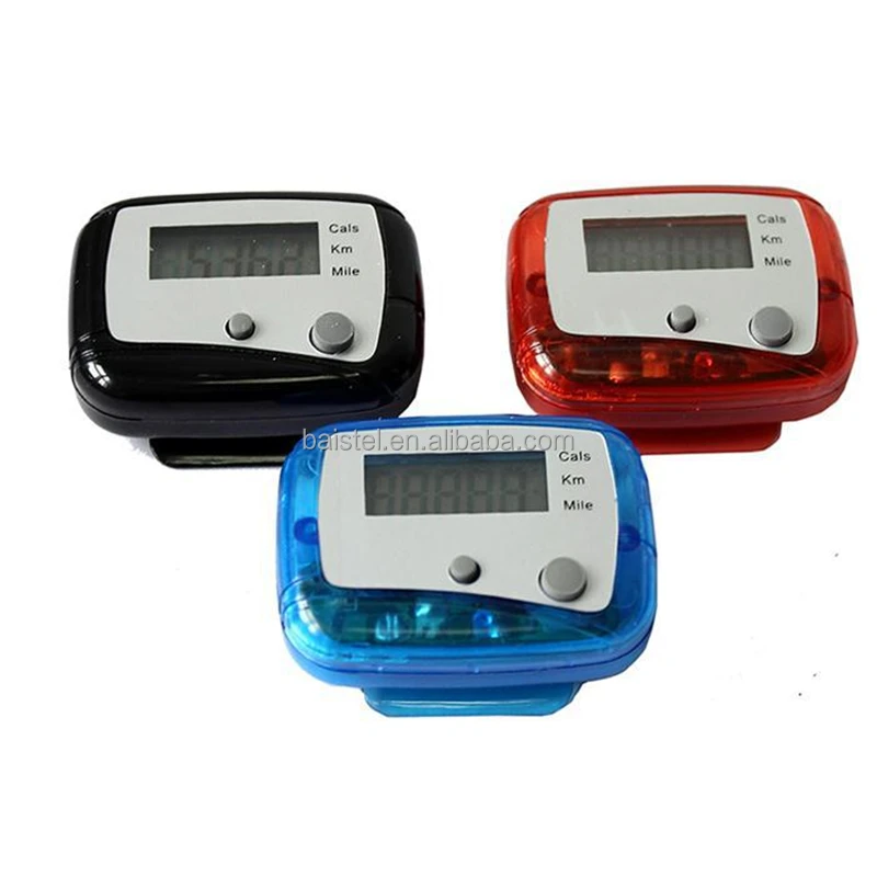 Outdoor Fitness Sports Digital Step Counter Walking Running Jogging Accurately Electric Fitness Calorie Distance Pedometer