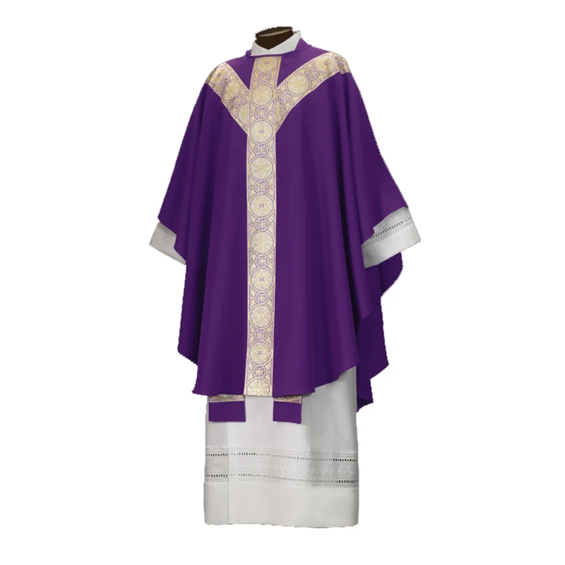 
church pulpit shiny apparel custom gowns choir robe 