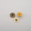 Custom iron round head snap rivet metal magnetic button rivet for handbag