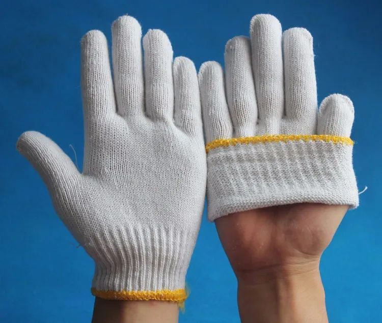 Cheap Children Gloves Nylon Knitted Hand Protection Gloves Cloth Gloves