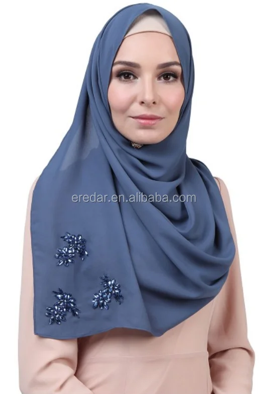 Hot Sell Latest Fashion Custom Design Any Colors Women Muslim Hijab