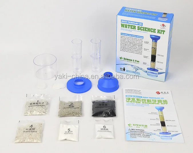 
Educational Science Kits Green Technology DIY Water Purification Science Kit for kids 