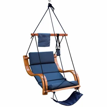 hanging chair with footrest
