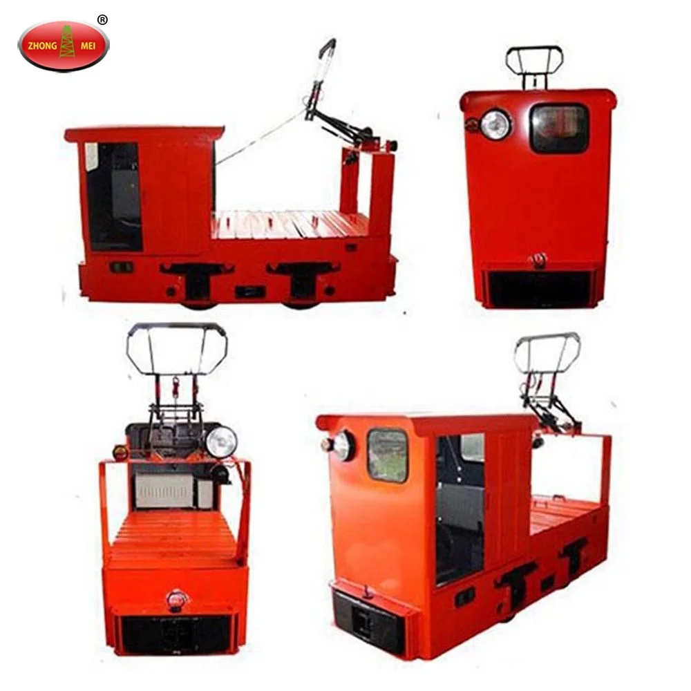 
CJY7 7T Electric Trolley Overhead Line Underground Mining Locomotive Price 