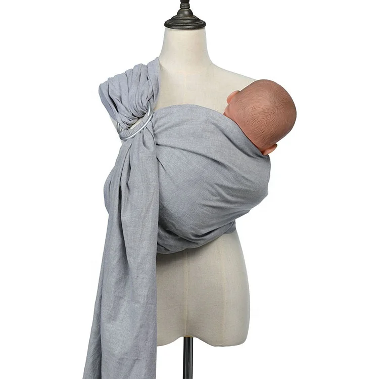 

Baby ring wrap with extra-soft bamboo and linen/ 100% cotton/100% linen fabric, Customized