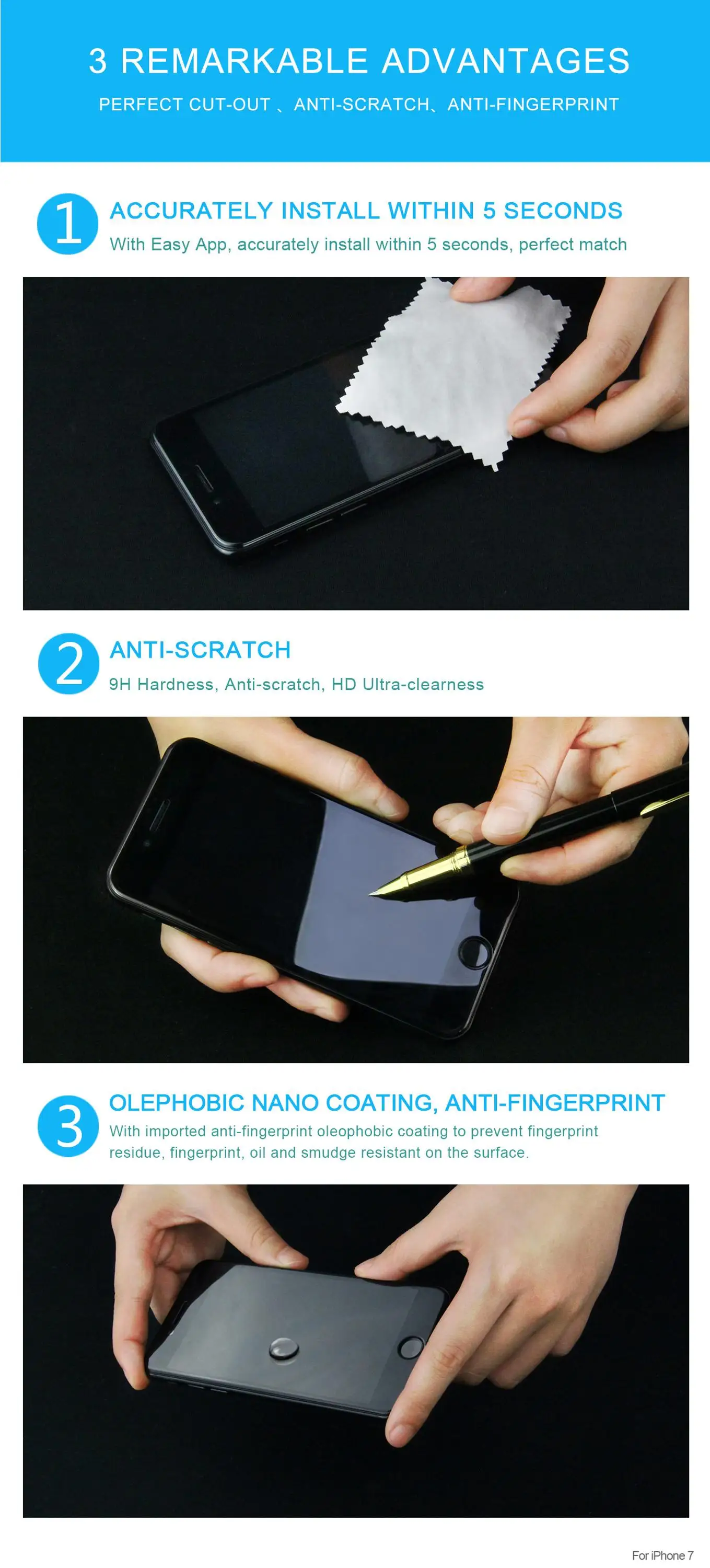 New Arrival! 3d Tempered Glass Screen Protector Installation Applicator