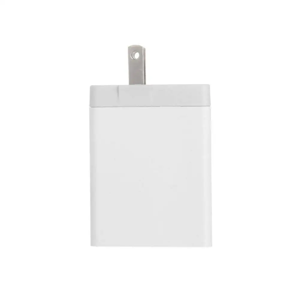 certainPL Dual USB+Type-C Port Travel Wall PD Charger Adapter, 5V/ 2A Charger Plug for Laptops Tablets Phones and Other Type-C USB Devices (White)