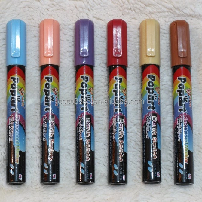 

Popart erasable earth chalk marker