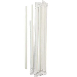 Wholesale Individually Wrapped Eco Paper Straws  Recycled