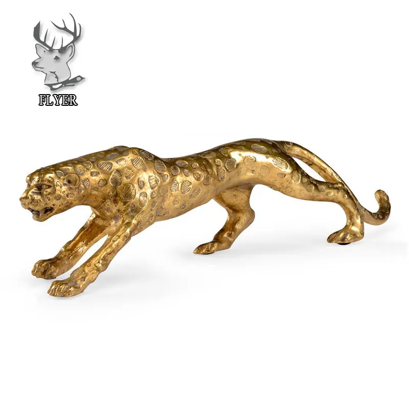 Outdoor Decorative Lifesize Animal Antique Bronze Tiger Statue For