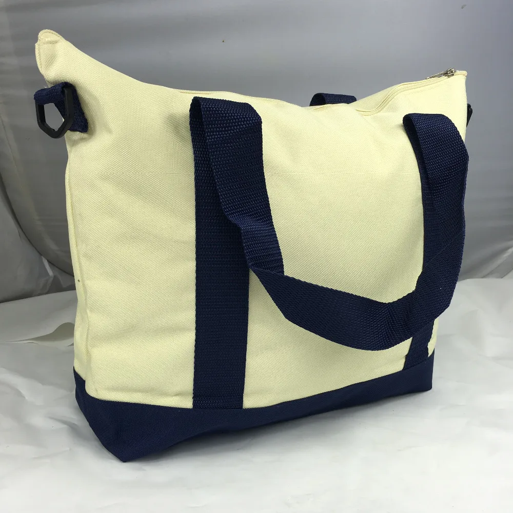 Alibaba China High Quality Stripe Canvas Beach Tote Bag Wholesale Buy