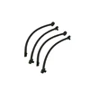OEM factory customized high elastic EPDM NBR CR silicone rubber rope and rubber bands Conductive silicone rubber strip seal ring