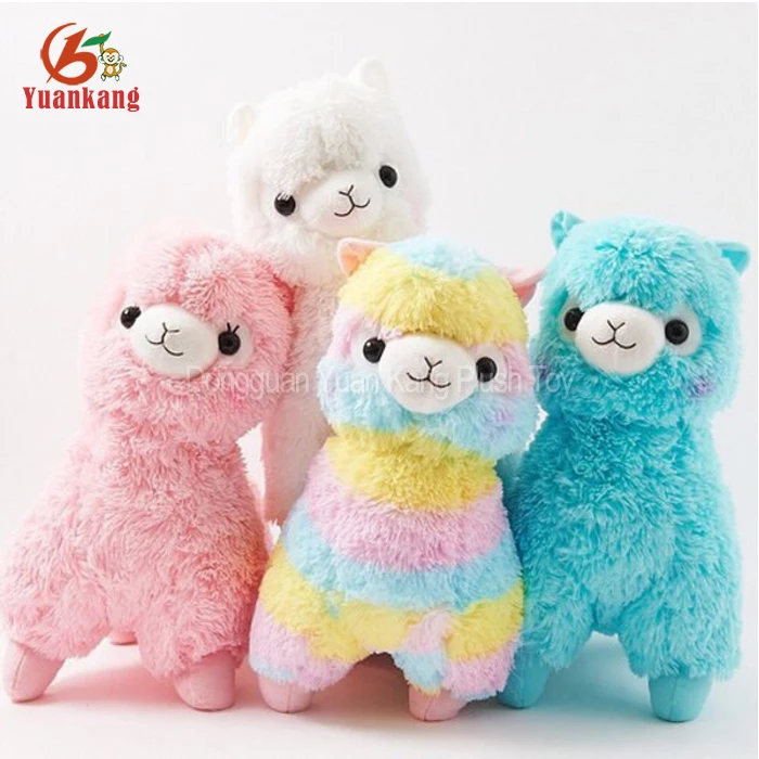 rainbow alpaca toy