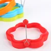 New Silicone Fried Egg Pancake Ring Omelette Fried Egg Flower Shaper Eggs Mould for Cooking Breakfast Frying Pan