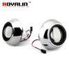 ROYALI Mini H1 Projector Headlights Lens Iris Shrouds 3.0 inch For H1 H4 H7 Car Head Light Retrofits