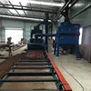 Cold rolled steel sheet surface shot blasting machine