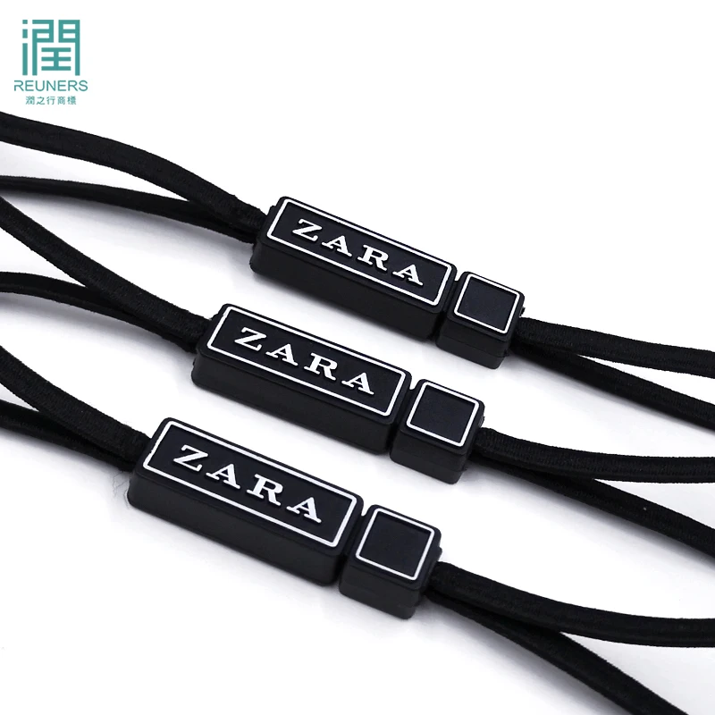 

custom brand garment plastic string lock seal tag for hang tag, Custom color