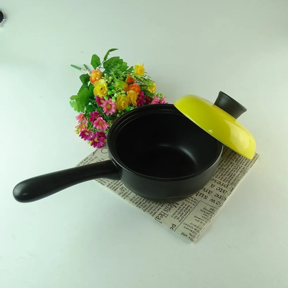 Glazed Ceramic Fondue Set For Chocolate Fondue Or Cheese Fondue Pot