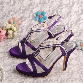 Alibaba Express Shoes Sandals Purple 