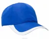 6 panel contrasting colors structured poly grid dry fit performance hat