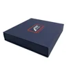 Matte Black and Gold Foil Stamping Custom Logo a5 Cardboard Scarf Flip Top Magnetic Closure boxes Gift Packaging Boxes