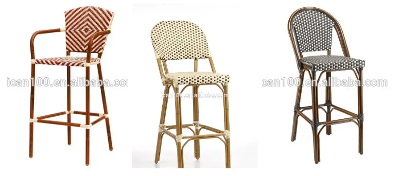 wicker bar stools
