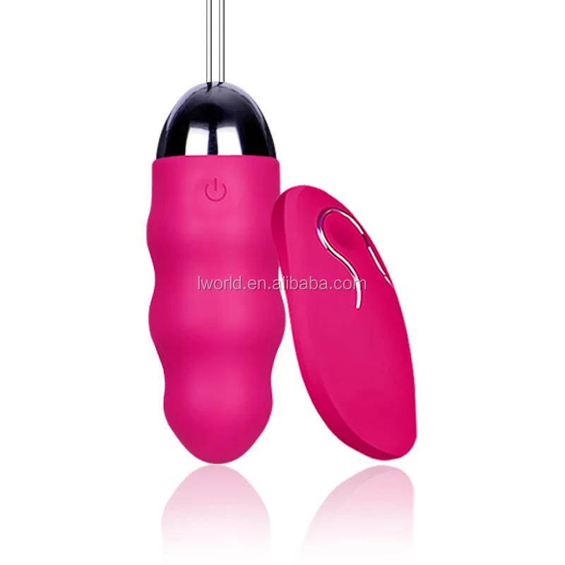 Wireless Remote Control Silicone Kegel Balls Vibrator For Vagina