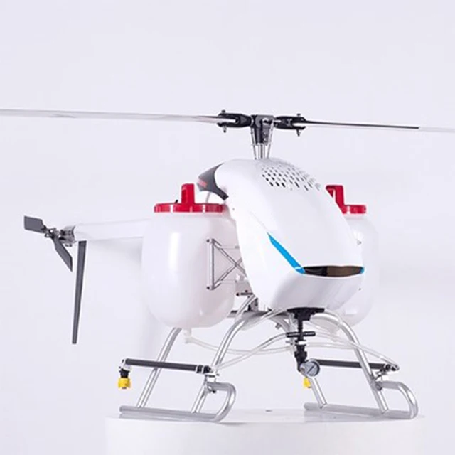 

Cheap wholesale drone professional agriculture sprayer agriculture Plant Protection Helicopter with remote control