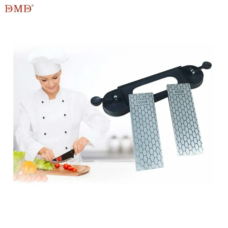 

New Double Sided Diamond Knife Sharpening Stone for Kitchen, As the picture shown