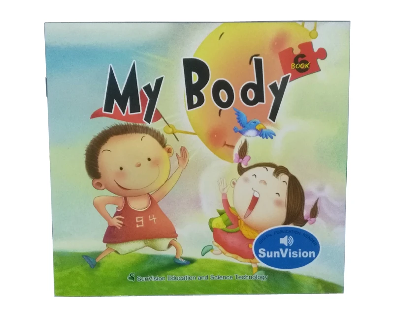 

Colorful Book Printing Children Baby english Book with talking pen