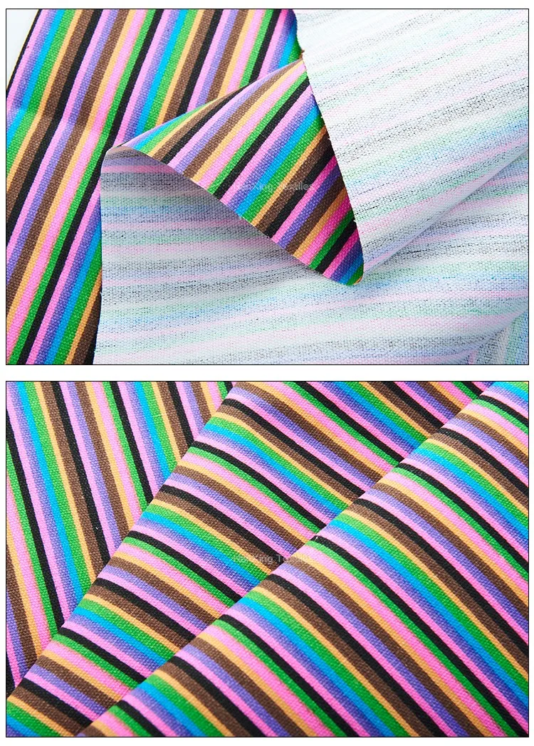 12 Oz Printed Fabric Recycled Polyester Fabric Duck Canvas For Bag