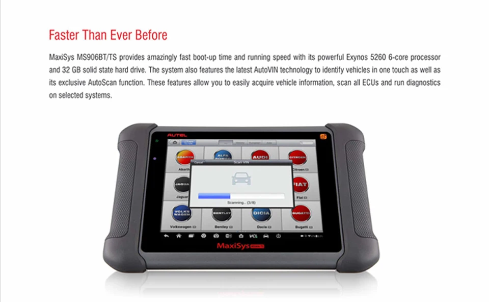 Original Autel Ms906bt Car Diagnostic Machine With Competitive Prices Obd Diagnostic Cars