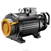 load 450kg gearless lift motor for glass elevator, machine room less elevator disadvantages