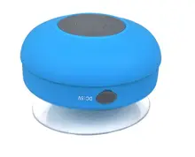 Portable waterproof Wireless Bluetooth shower Speaker with mic mini Handsfree Mic Suction Shower bluetooth speaker retail