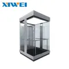 XIWEI Panoramic Transparent Elevator Outdoor Lift Outside Elevator