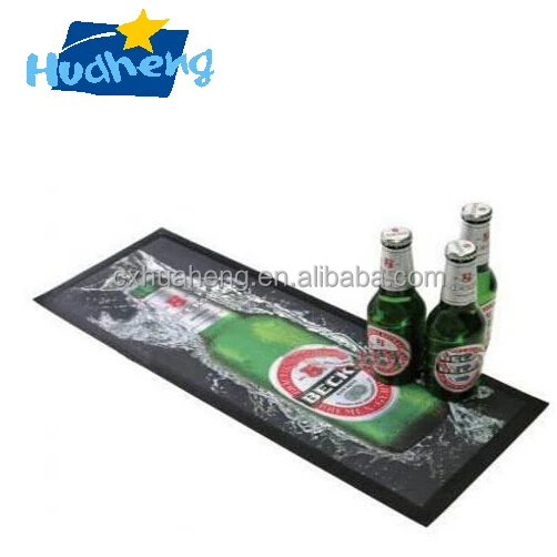 
Custom Rubber Bar mat/rubber bar drip mat 