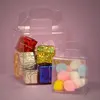 small pet plastic snack packaging box for nuts and candy