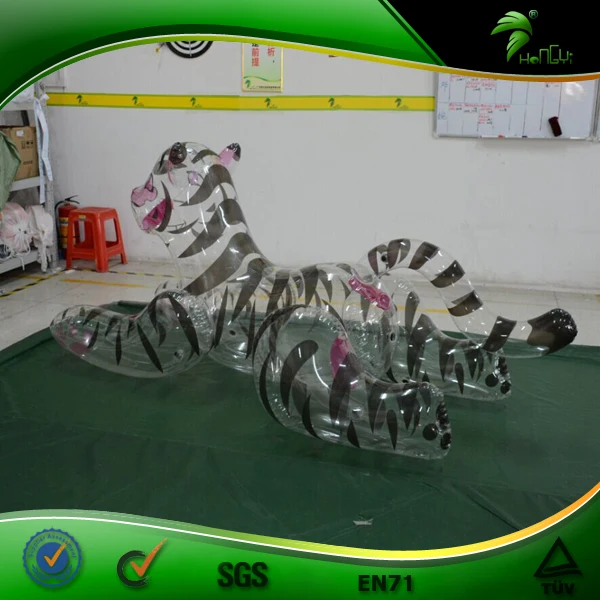 Hongyi Sex Inflatables Durable Clear Tiger Inflatable Vinyl Cool