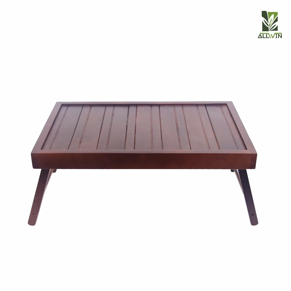 

Acacia Wood Breakfast Tray Table in Solid Wood, Natural