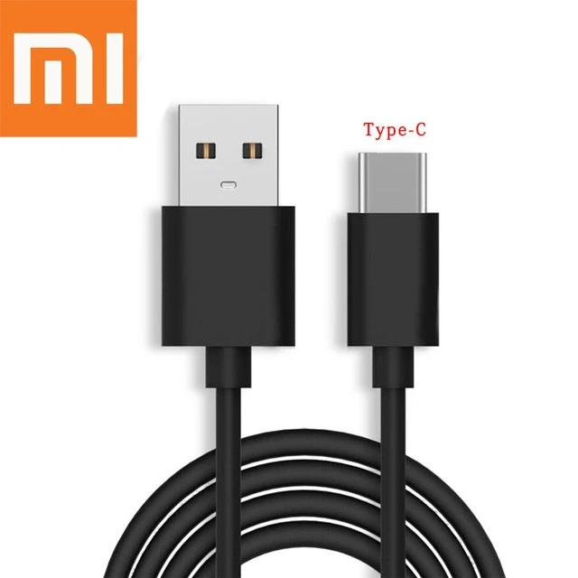 

Xiaomi Mi 2A Charger Cable USB type C 100cm white Charger Power Cable for Mi 6 8 SE Mix 2s mix 2 max 2 mi4c mi 5 5s, Black/white