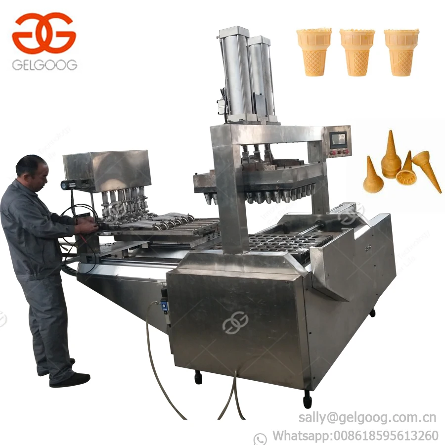 Good Performance Commercial Automatic Maker Wafer Icecream Cone Making