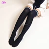 Girls Ladies Women Two Striped Long Cotton Stockings