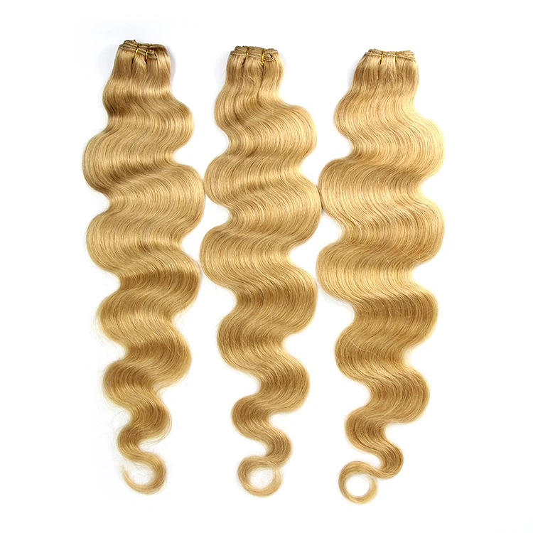 

New coming Peruvian human hair 613# blond human hair bundles