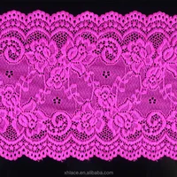 

2017 popular custom design Nylon lace textile lace fabric