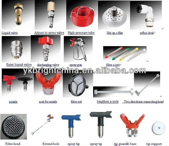 sprayer parts