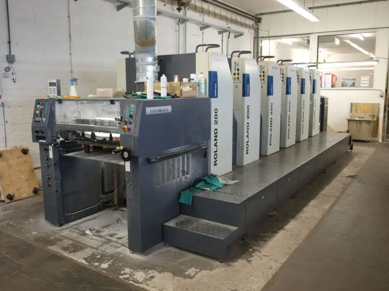 used printing machines