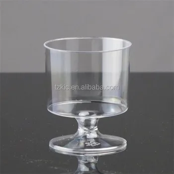 plastic stem wine glasses
