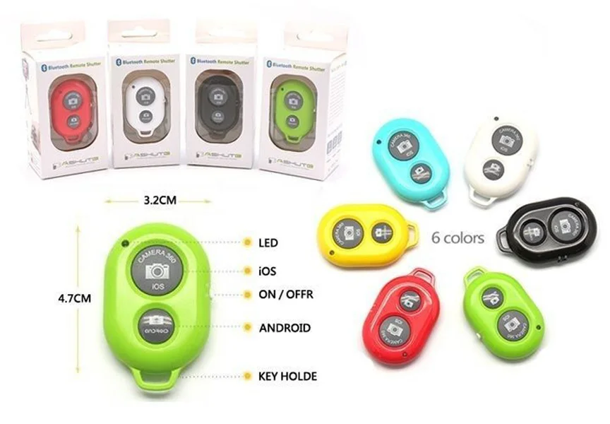 JR-888 bluetooth wireless remote control self-timer and since the shaft to mobile phone