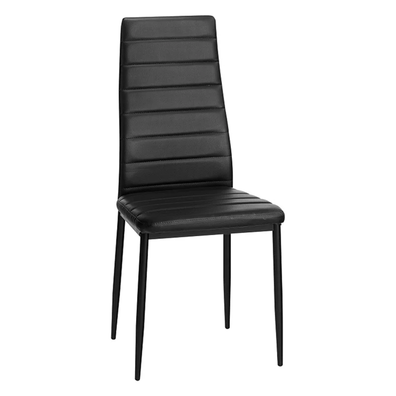 Modern Luxury Italian Metal Steel Pu Leather Restaurant Furniture Chair ...